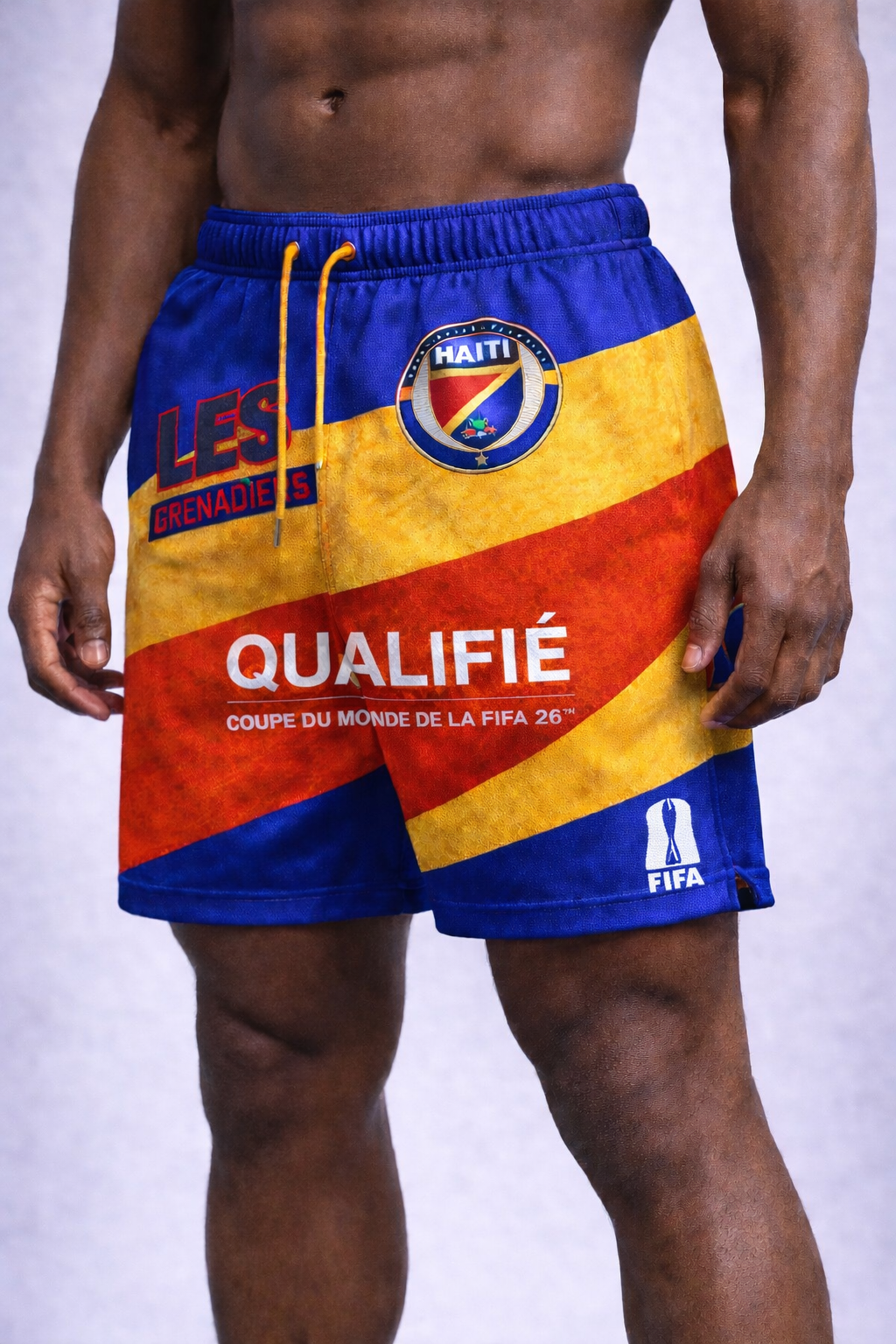 Short Haiti Qualifié - Coupe du Monde FIFA 26