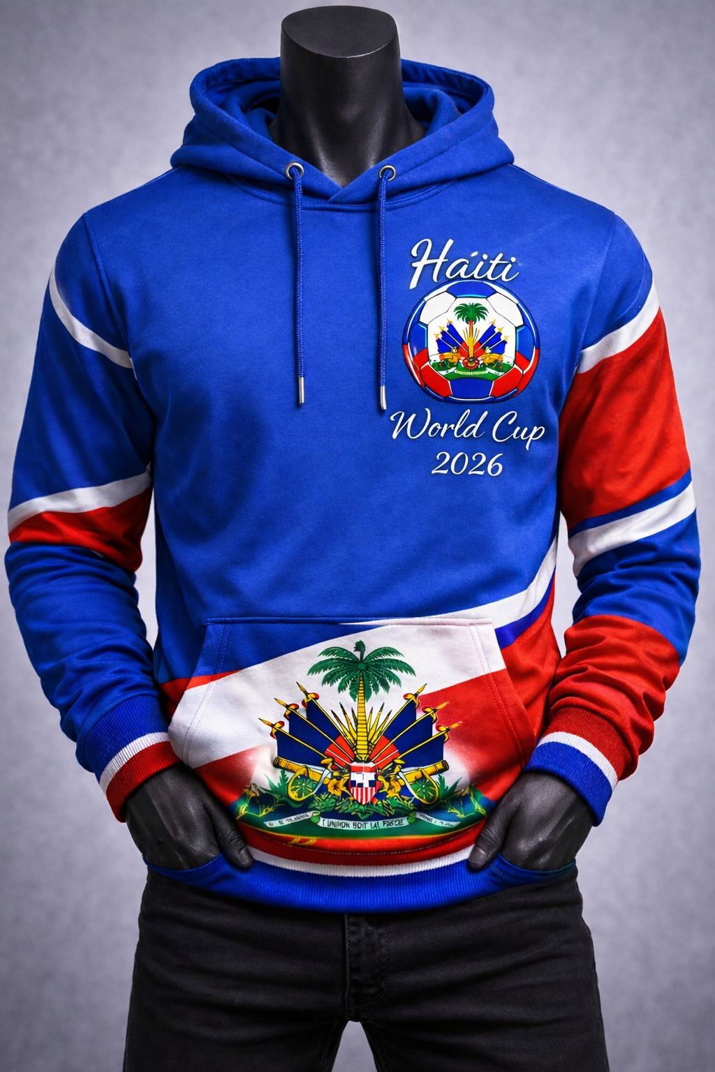 Hoodie Haïti World Cup 2026 – Édition Officielle Real Dream Collection