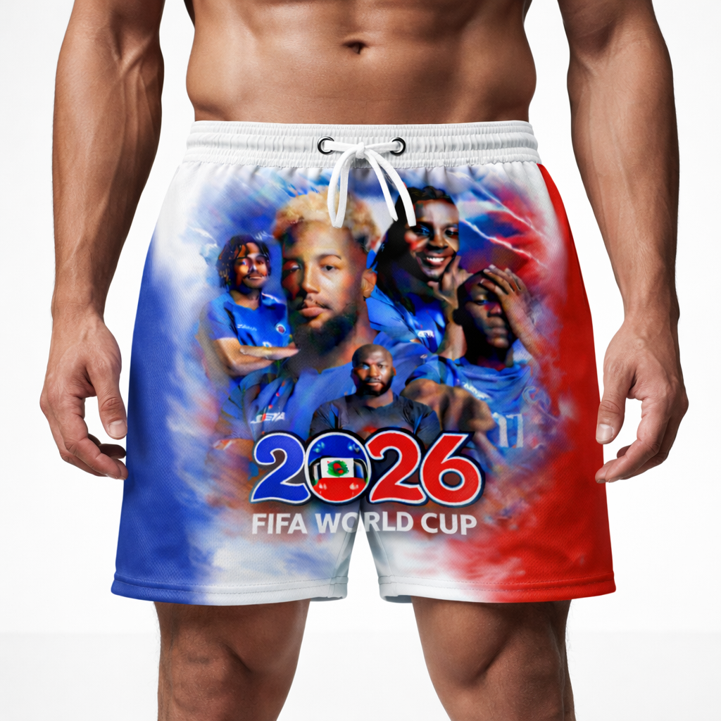 Short 2026 FIFA World Cup - Équipe Nationale Haïti