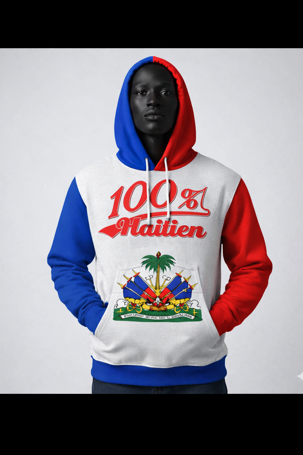 Hoodie 100% Haïtien
