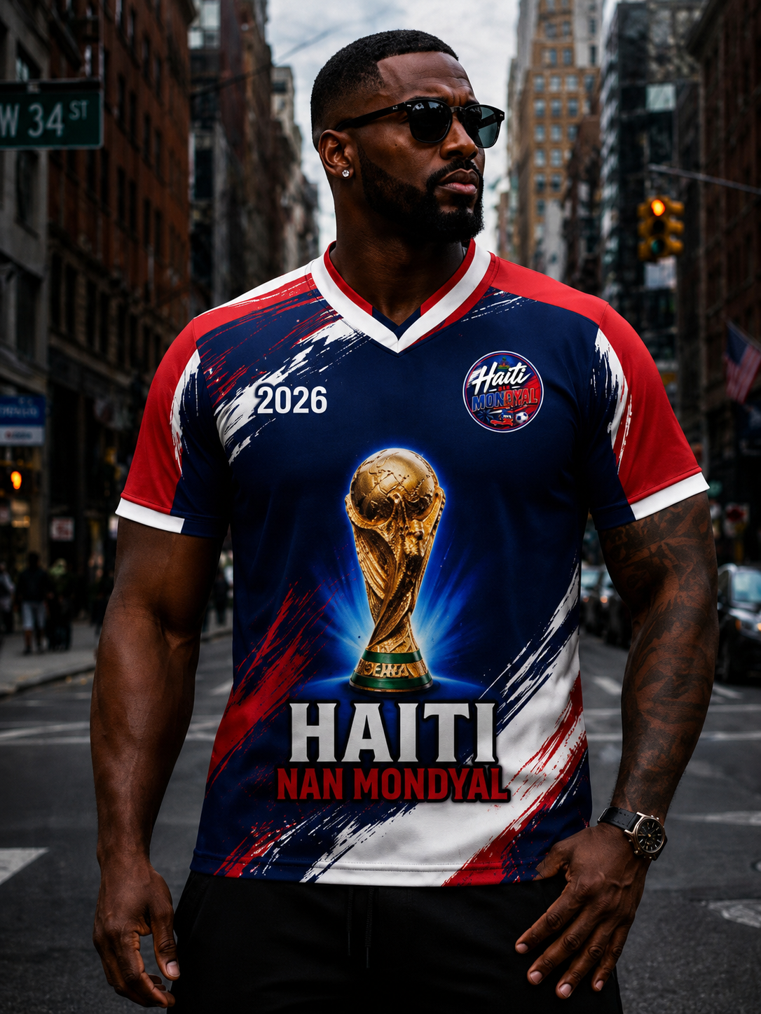 Maillot Haiti Nan Mondyal 2026 – FIFA World Cup