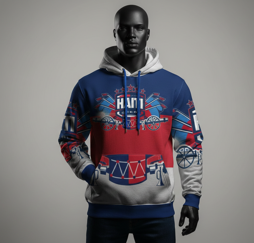 Hoodie Haïti Forever - Collection Patriotique