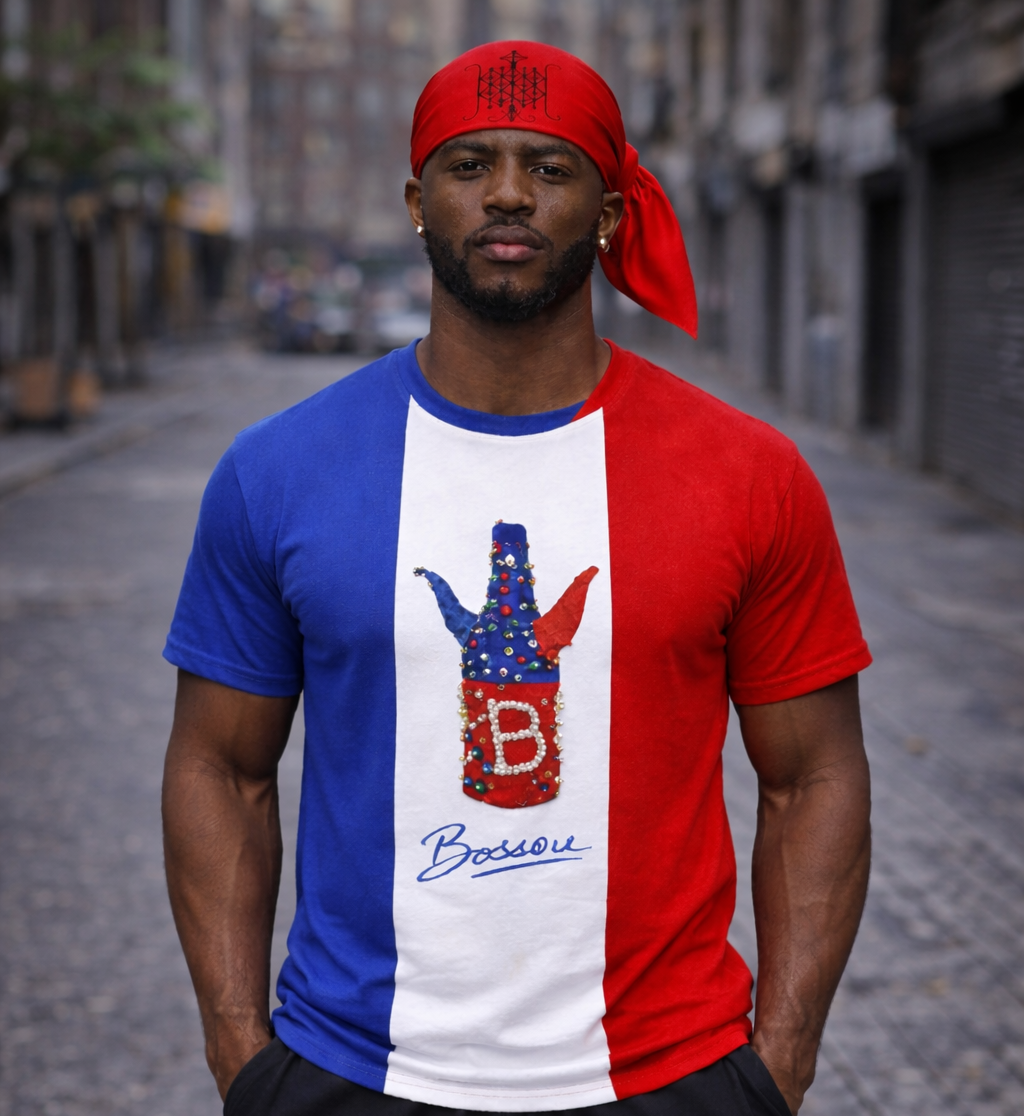 Haïti vodou #bleu et rouge