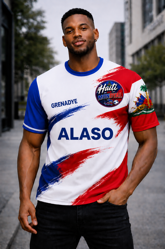 Maillot Grenadye — Alaso | Haïti nan Mondyal FIFA 26