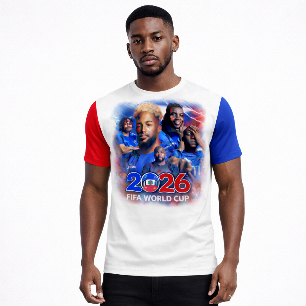 T-Shirt Premium FIFA World Cup 2026 - Équipe Haïti