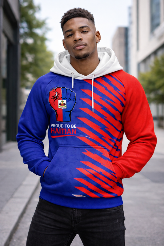 Hoodie Haïtien Premium – Proud To Be Haitian | Real Dream Collection