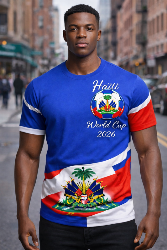 T-Shirt Haïti World Cup 2026 – Édition Officielle Real Dream Collection