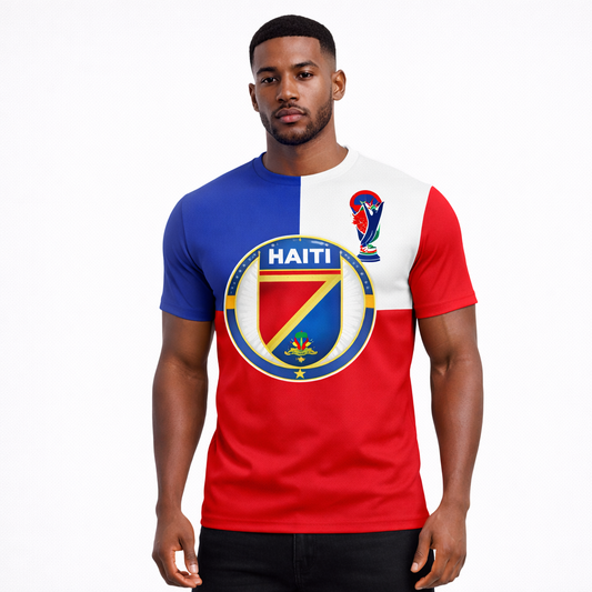 Maillot Haïti - Édition Armoiries Nationales