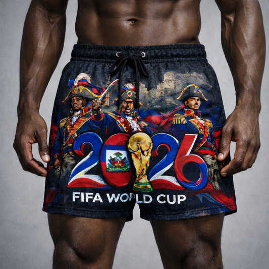 Short Haiti 2026 FIFA World Cup - Héros Historiques