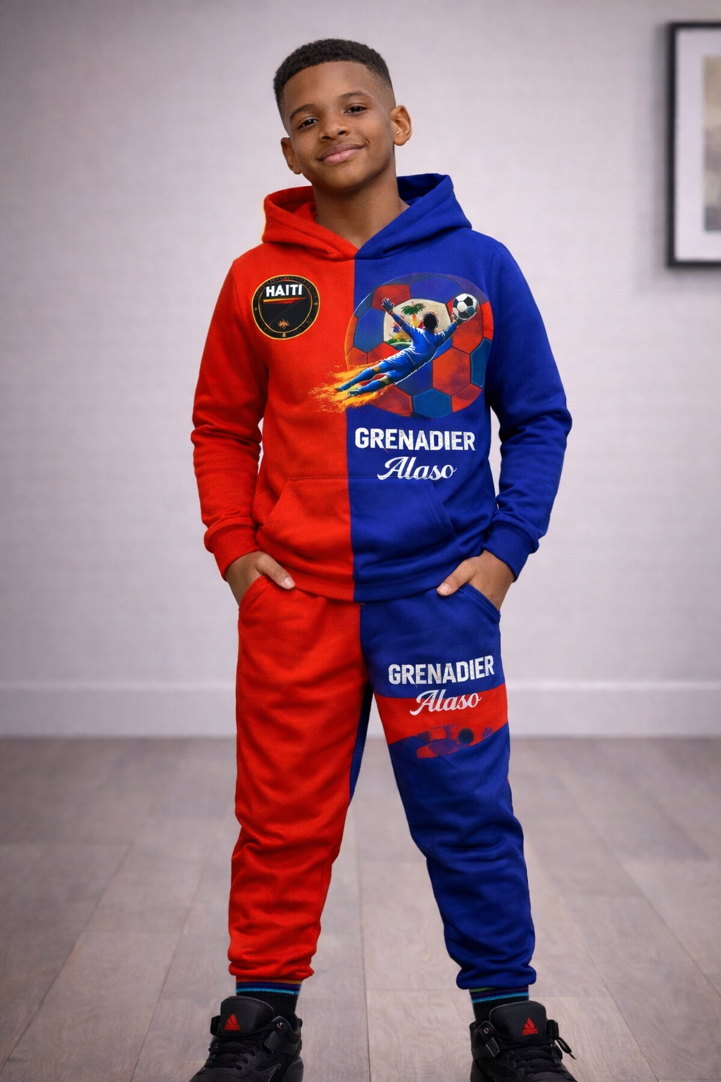 Ensemble Deux Pièces Grenadier Alaso Hoodie et Jogging pour Enfants